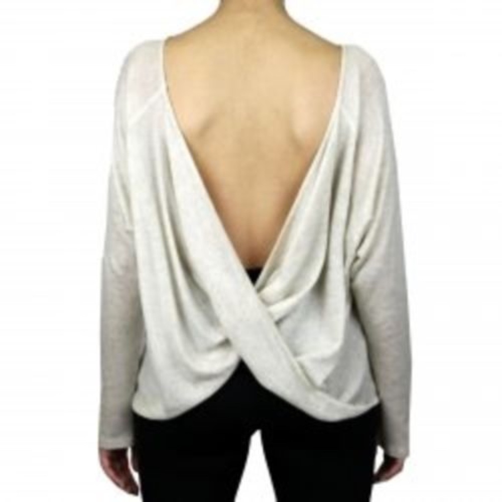 Nu Construction Twisted Reversible Sweater NEW